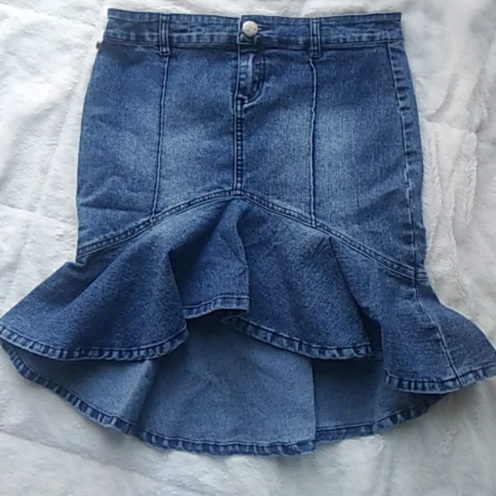 Jean skirt